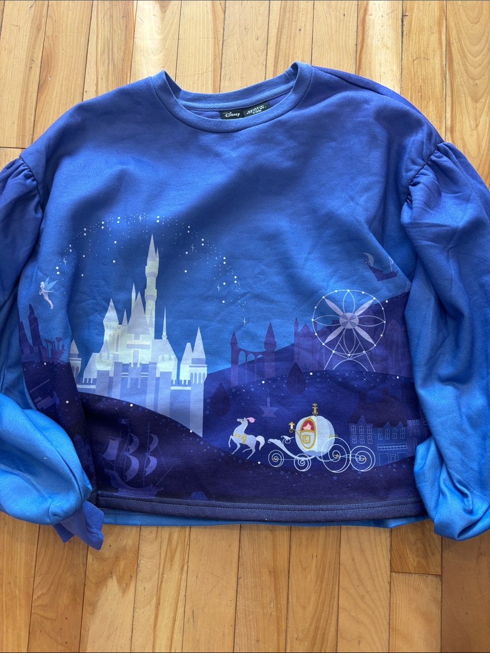 Disney Women's Princess Castle Pullover Top